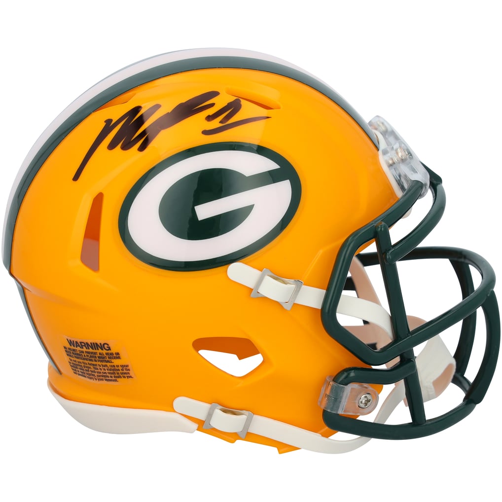 Micah Parsons Autographed Green Bay Packers Mini Helmet Fanatics