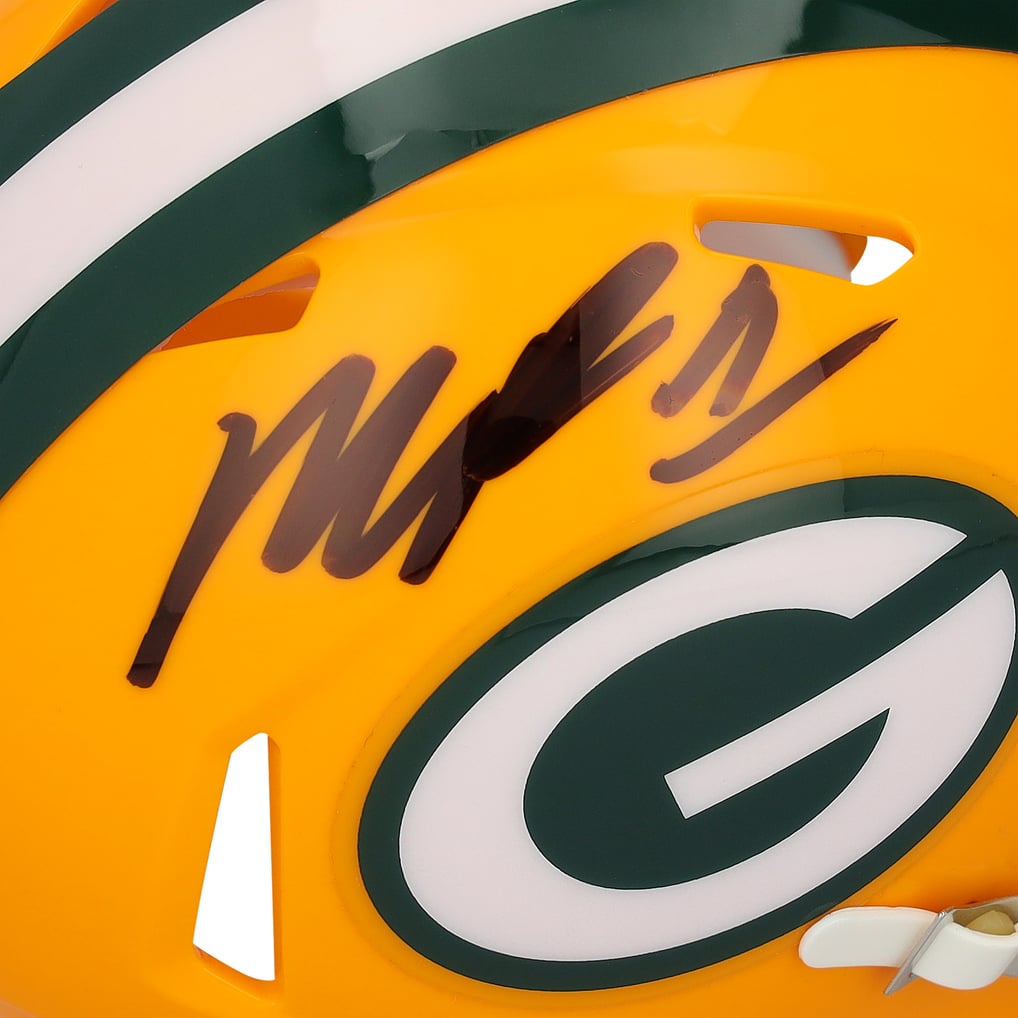 Micah Parsons Autographed Green Bay Packers Mini Helmet Fanatics