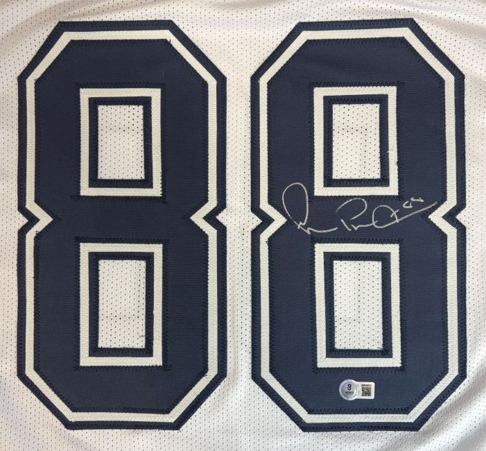 Michael Irvin Dallas Signed Alternate White Football Jersey BAS