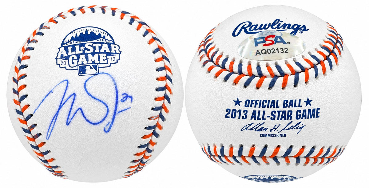 Mike Trout Los Angeles Angels Signed Official 2013 All-Star Game Baseball PSA/DNA