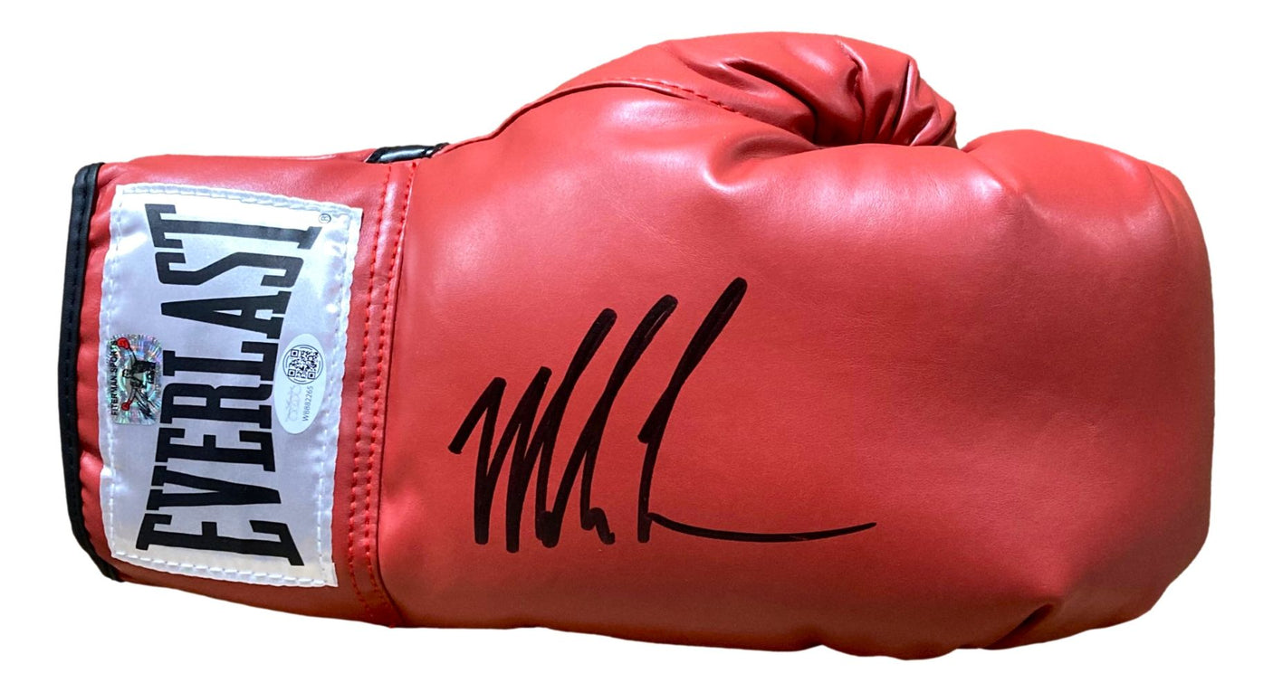 Mike Tyson Signed Red Everlast Right Hand Boxing Glove JSA QR Hologram