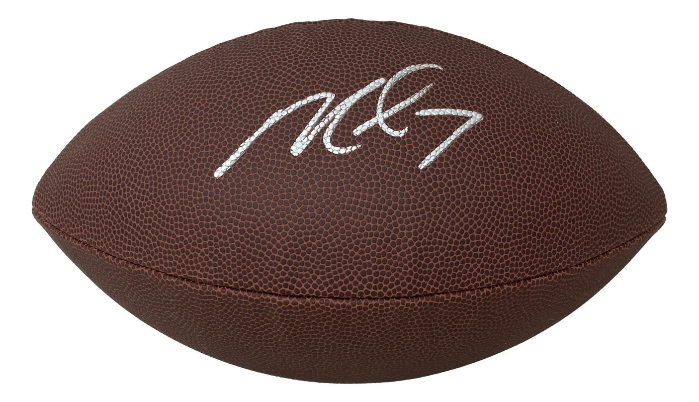 Michael Vick Atlanta Falcons Signed NFL Wilson Super Grip Football BAS
