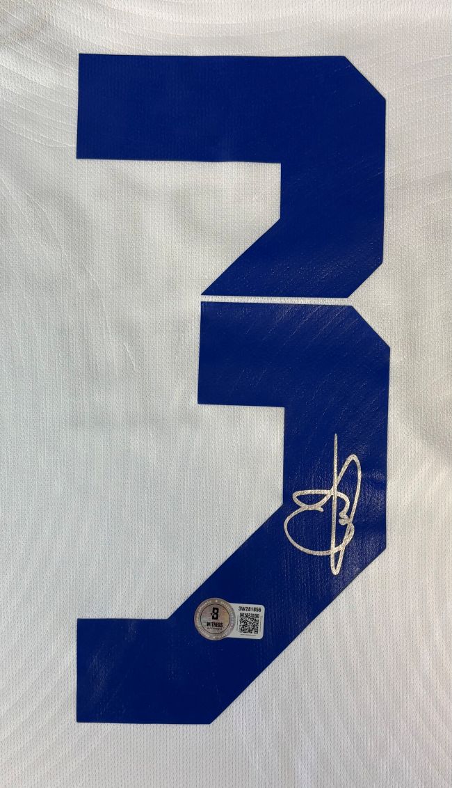 Eder Militao Signed Real Madrid Adidas Soccer Jersey 2 BAS