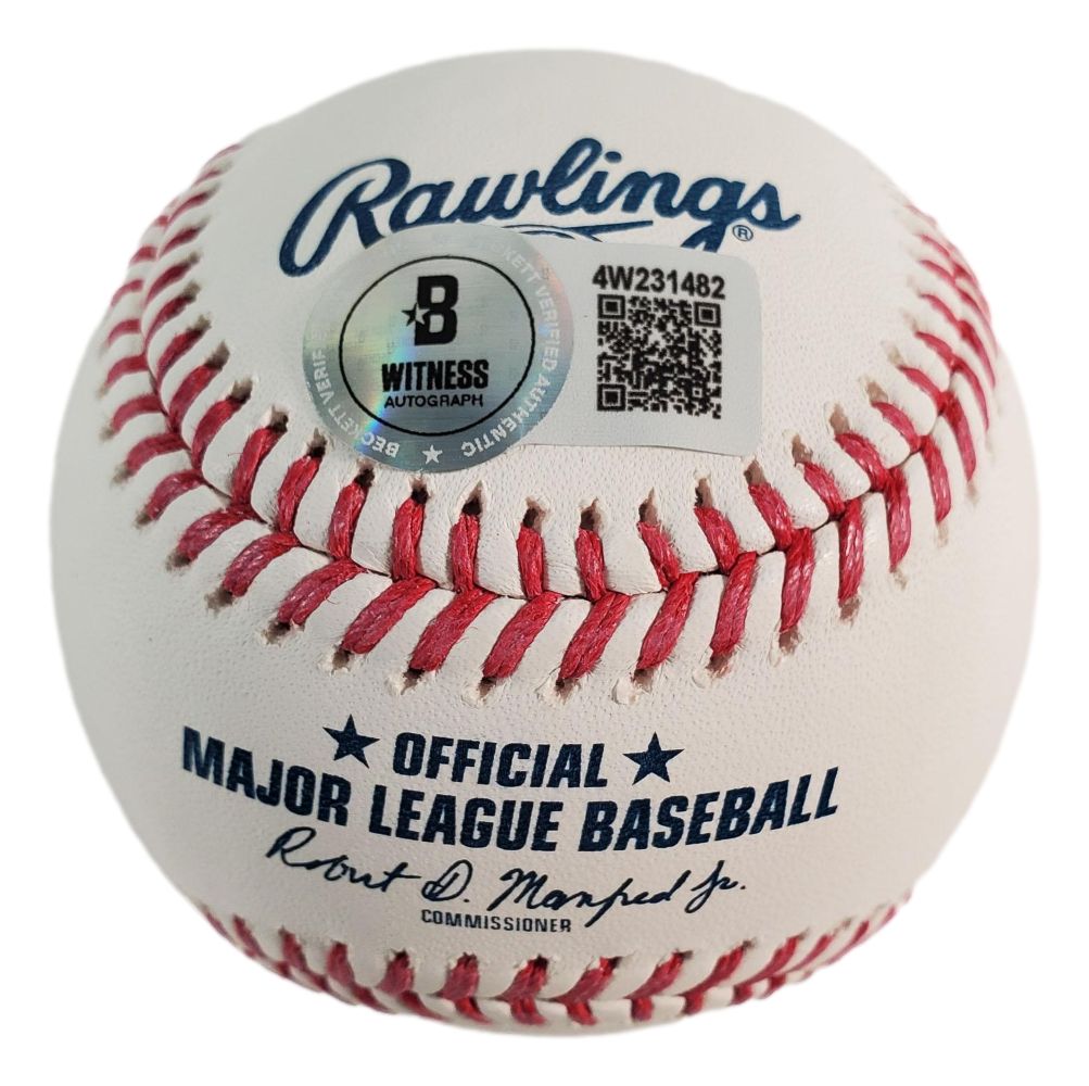 Moises Ballesteros Chicago Cubs Signed Official MLB Baseball BAS