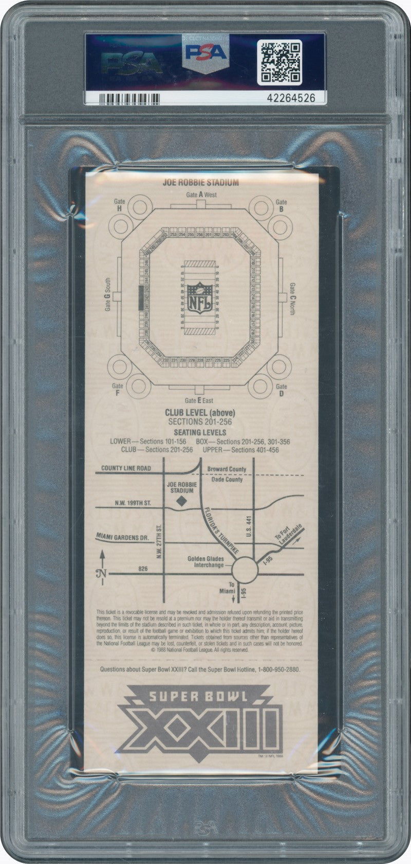 Joe Montana Jerry Rice Signed 49ers Super Bowl XXIII Ticket PSA/DNA Auto 10