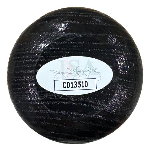 Monte Irvin San Francisco Giants Signed Black Rawlings Bat HOF 73 JSA