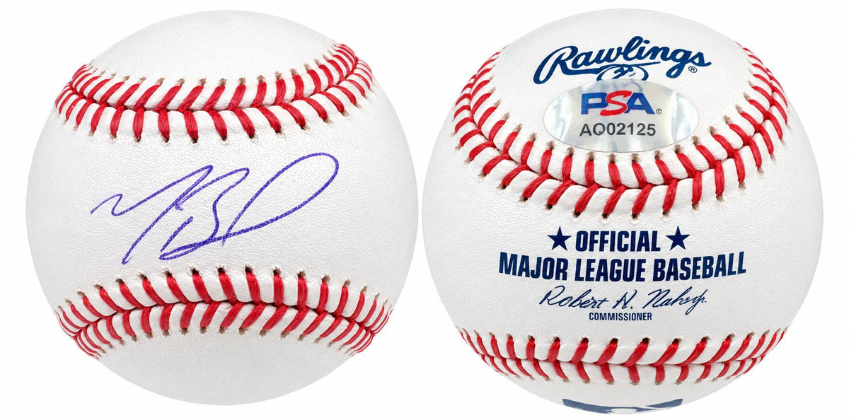 Mookie Betts Los Angeles Dodgers Signed Official MLB Baseball PSA/DNA