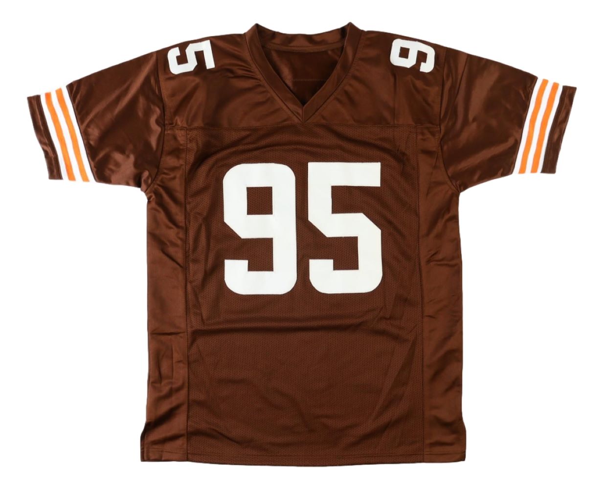 Myles Garrett Cleveland Signed Brown Football Jersey BAS