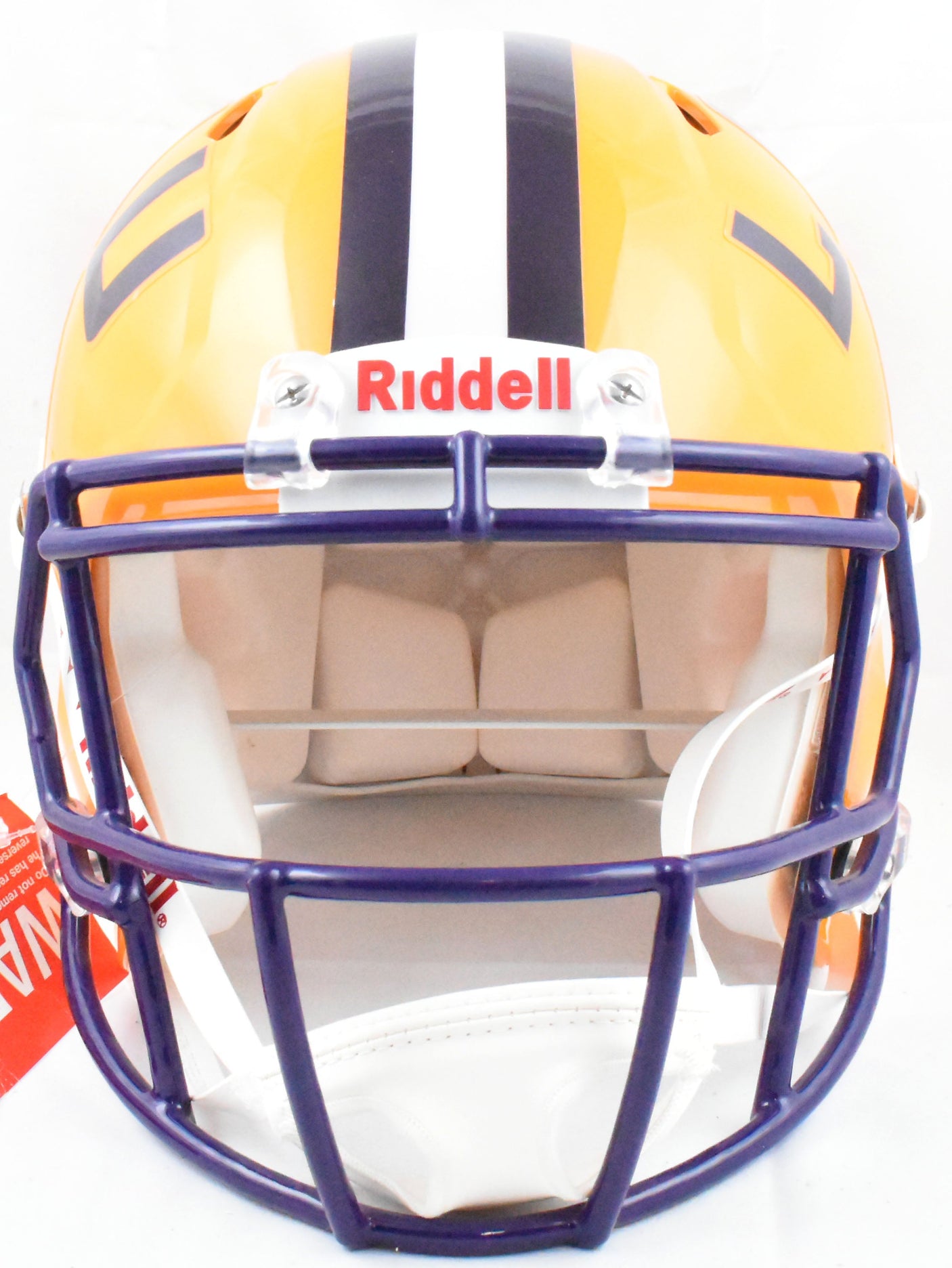 Ja'Marr Chase Autographed LSU F/S Speed Authentic Helmet - Beckett W Hologram