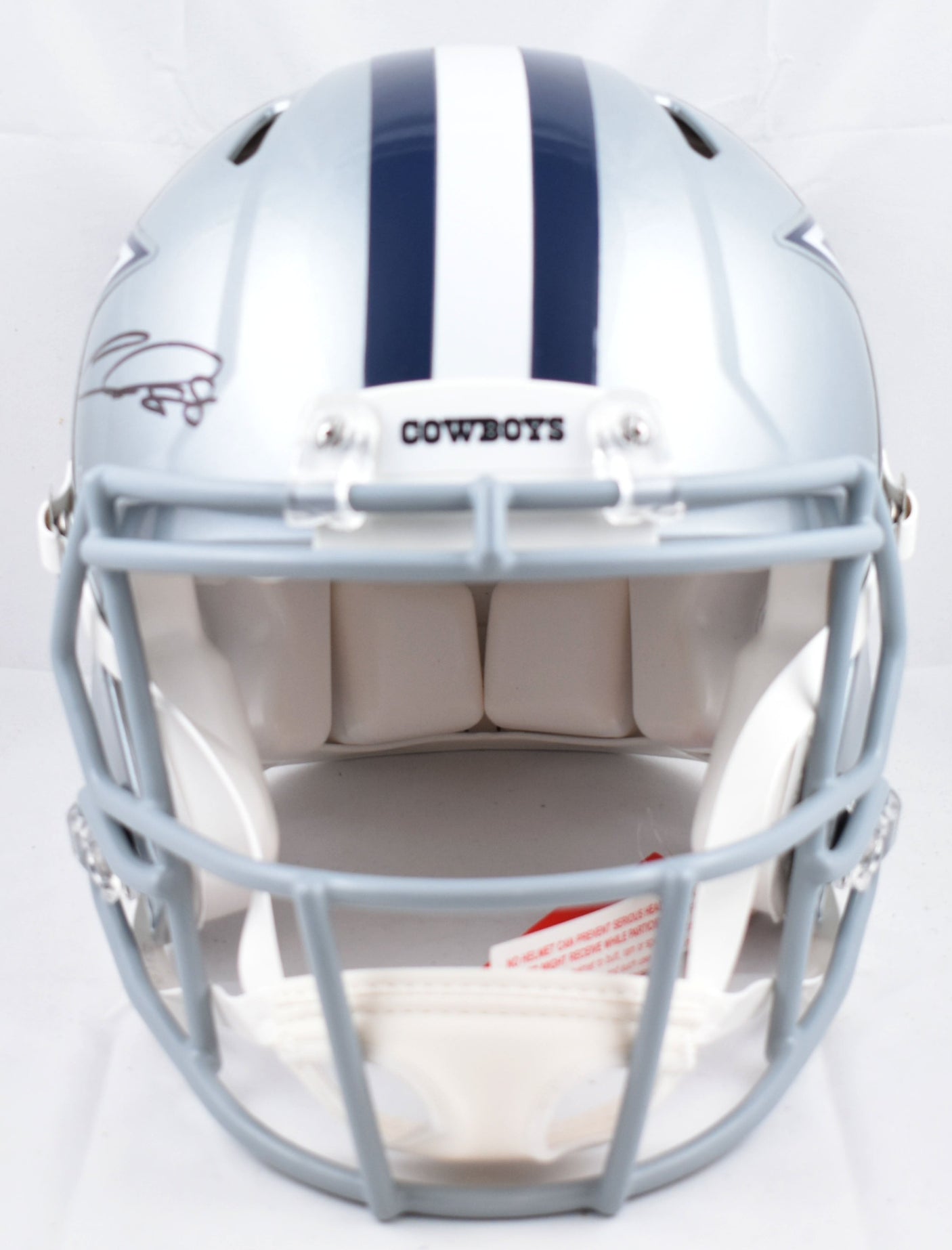 Ceedee Lamb Autographed Cowboys F/S Speed Authentic Helmet - Fanatics *Black