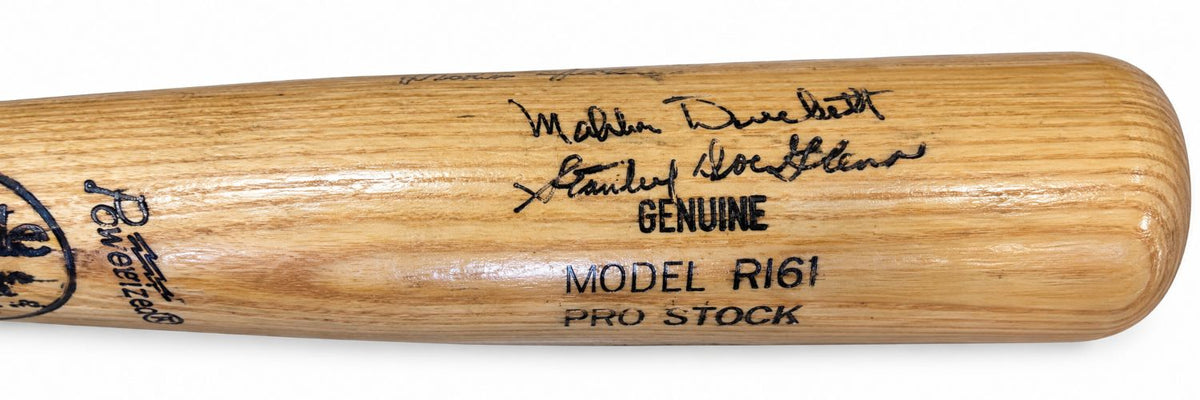 Negro League Legends (7) Signed Louisville Slugger Game Model Bat BAS LOA
