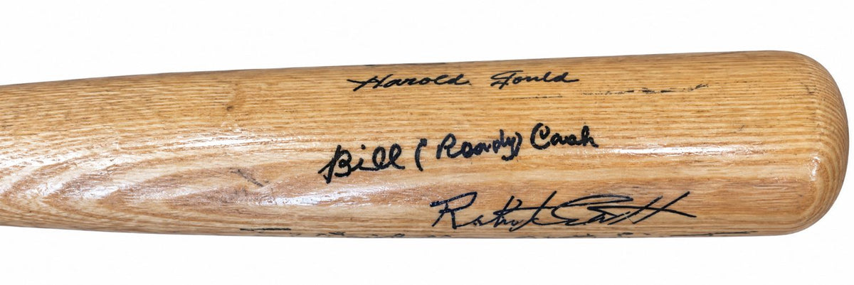 Negro League Legends (7) Signed Louisville Slugger Game Model Bat BAS LOA