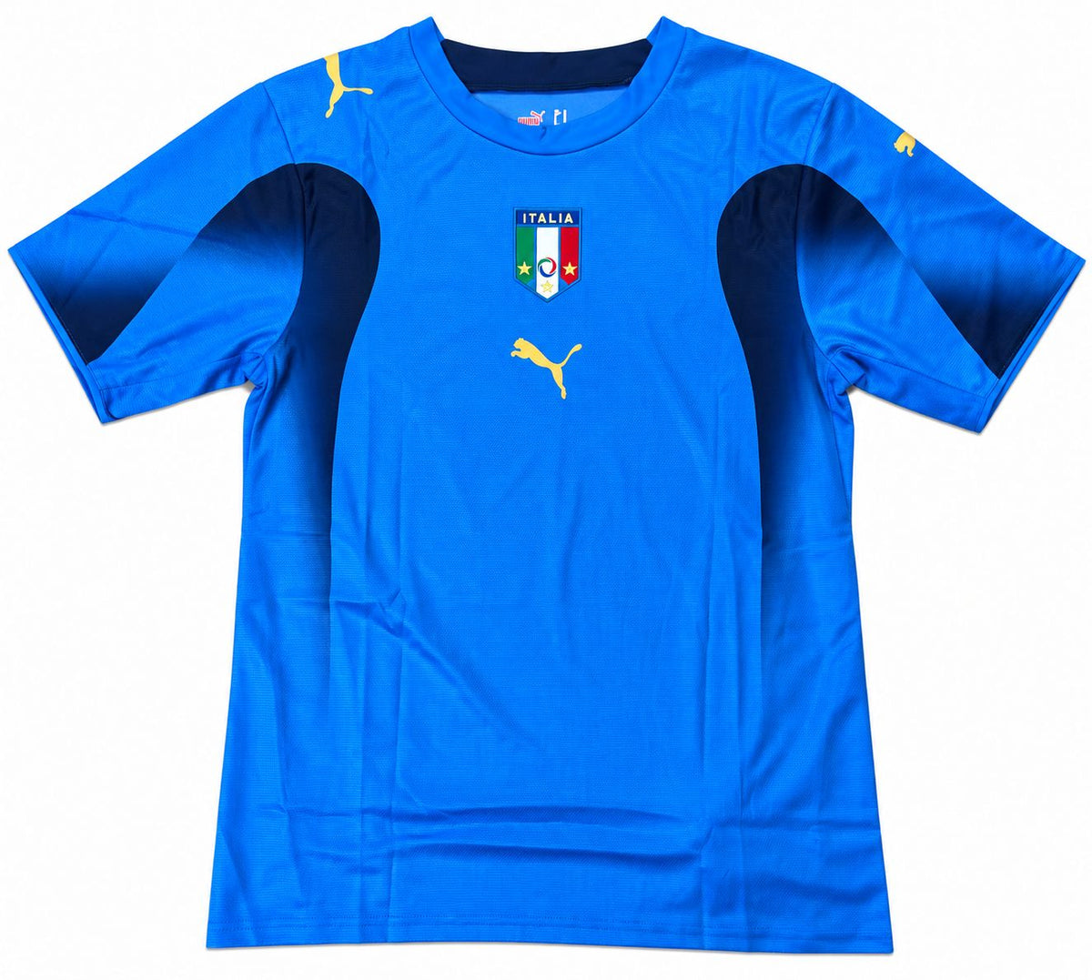 Alessandro Nesta Signed Italy Puma Soccer Jersey BAS