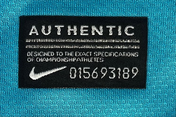 Neymar Jr Signed Santos FC Blue Nike Soccer Jersey BAS