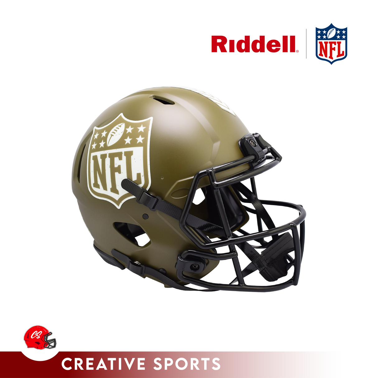 NFL Shield 2022 Salute to Service Riddell Speed Authentic Football Helmet