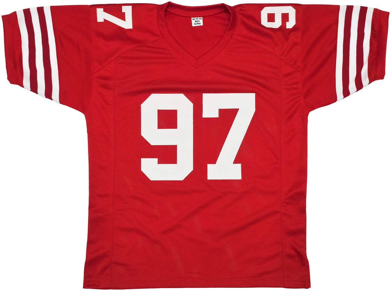 Nick Bosa San Francisco Signed Red Football Jersey BAS