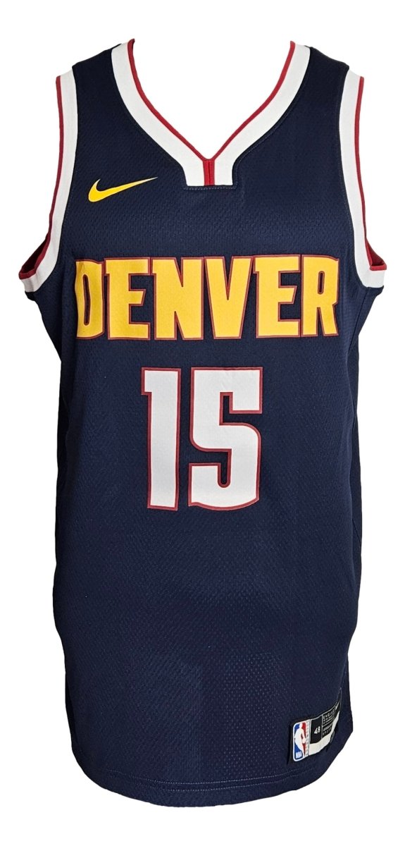 Nikola Jokic Signed Denver Nuggets Nike Icon Edition Swingman Jersey BAS ITP - Sports Integrity