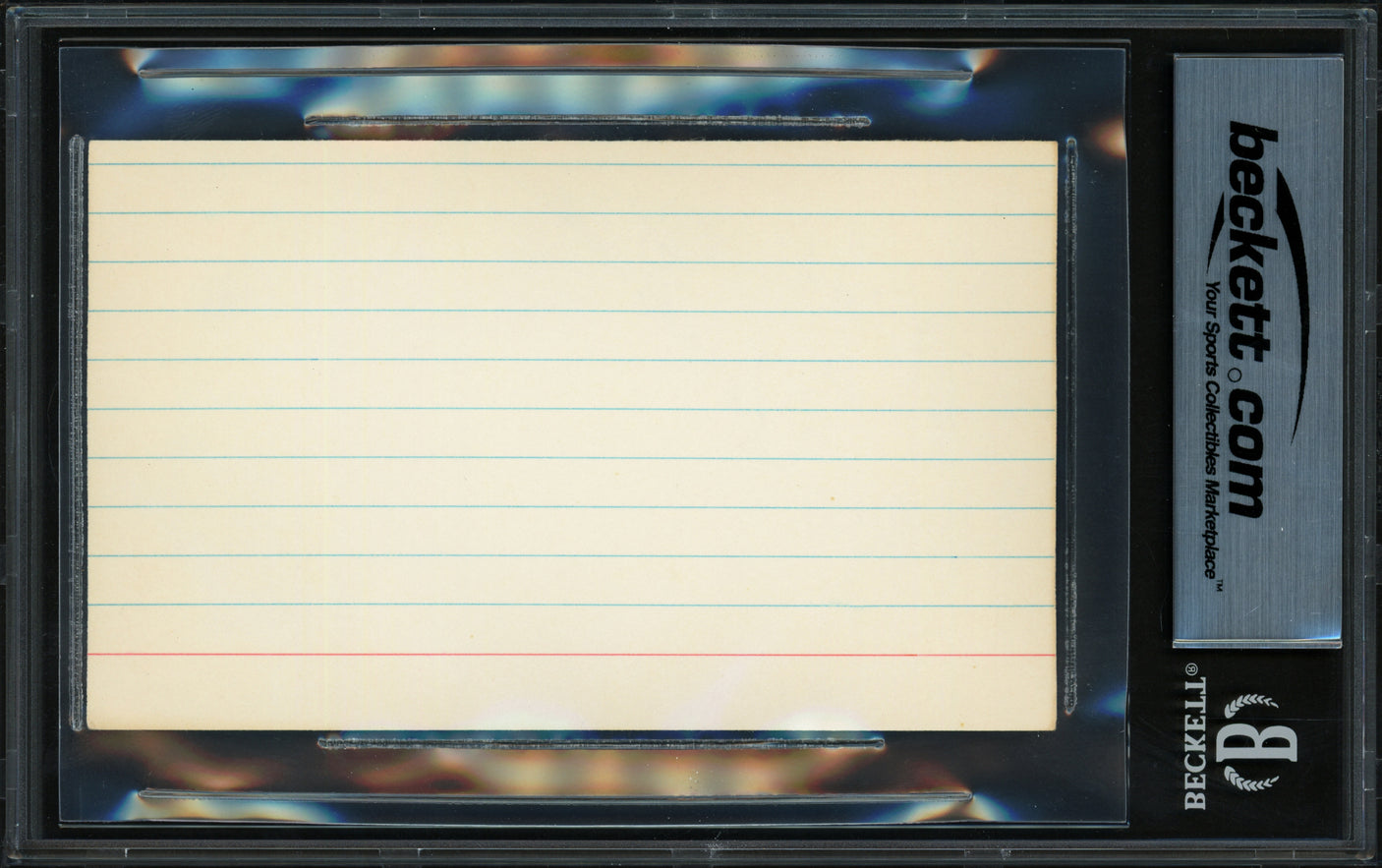 Cesar Tovar Autographed 3x5 Index Card Minnesota Twins Beckett BAS #18281335