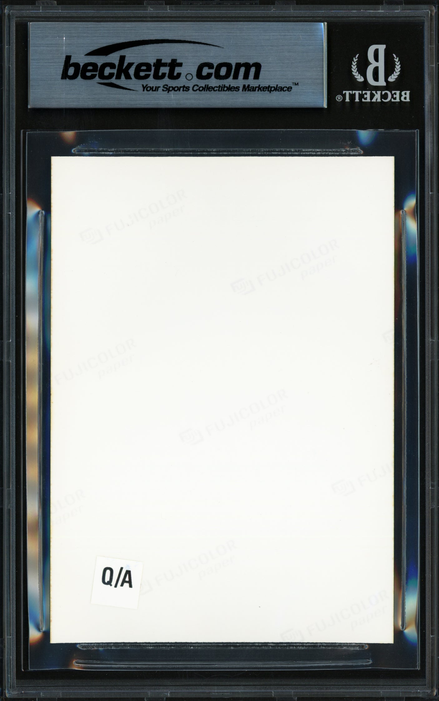 Joe Montana Autographed 3.5x5 Photo San Francisco 49ers Beckett BAS #18281439