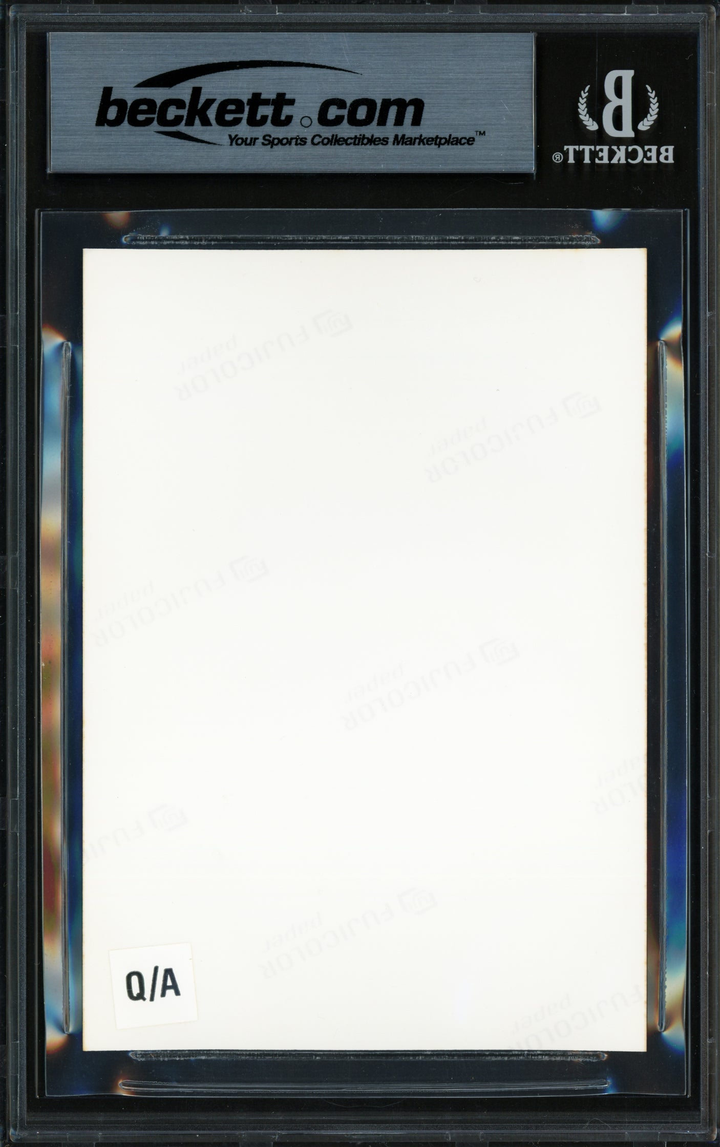 Wayne Gretzky Autographed 3.5x5 Photo Los Angeles Kings Auto Grade Gem Mint 10 Beckett BAS #18281190