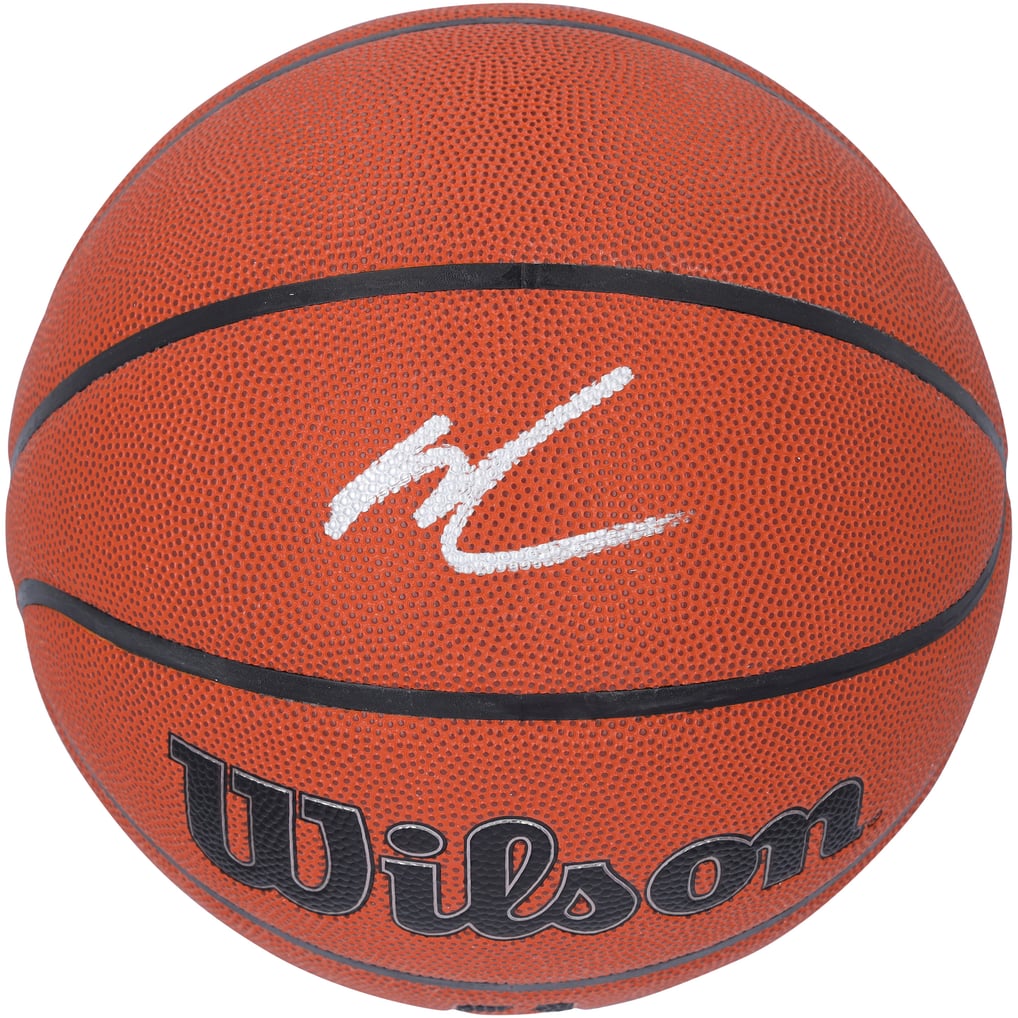 Stephon Castle Autographed Wilson Authentic Series NBA Indoor/Outdoor Basketball Fanatics
