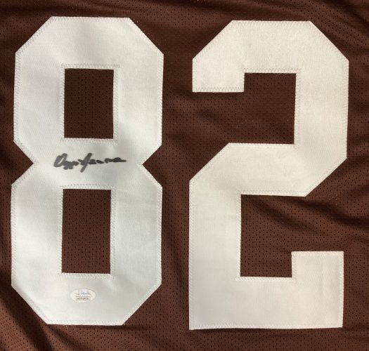Ozzie Newsome Cleveland Signed Brown Football Jersey JSA