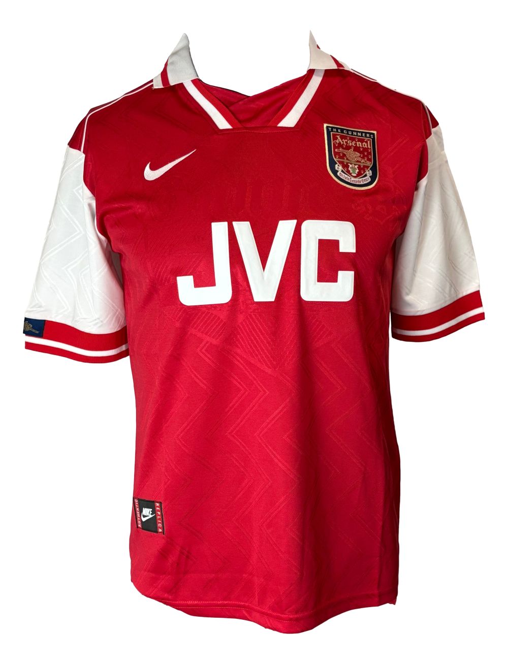 Patrick Vieira Signed Arsenal Nike Soccer Jersey BAS