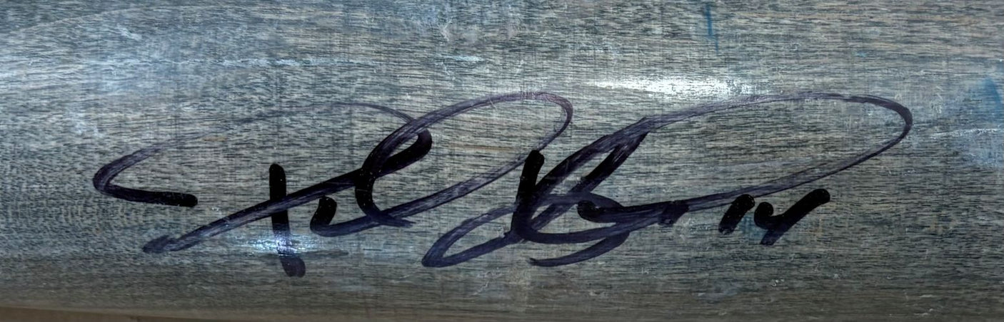 Paul Konerko White Sox Signed Game Used Cracked Old Hickory Baseball Bat BAS