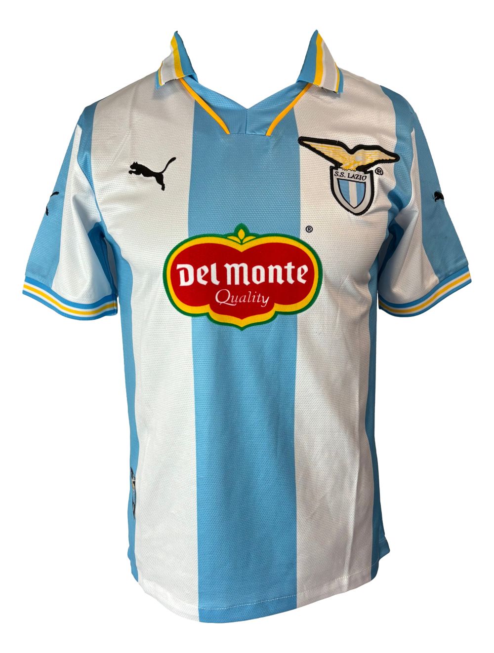 Pavel Nedved Signed Lazio Puma Soccer Jersey BAS