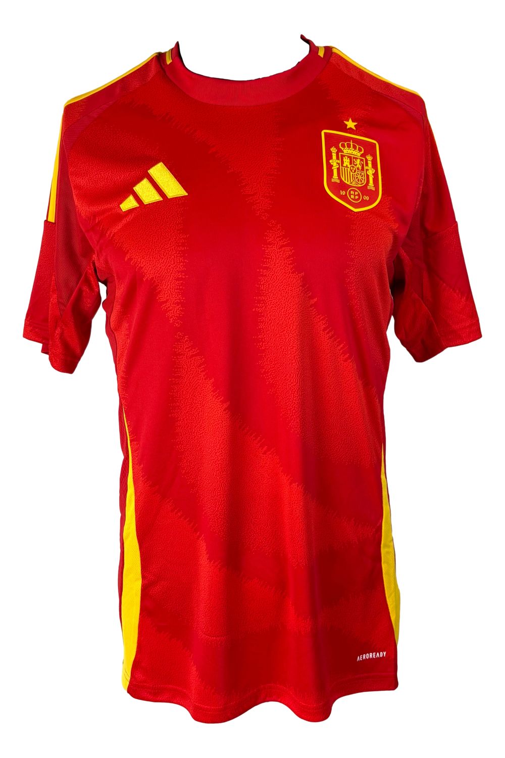 Pedro Signed Spain Adidas Soccer Jersey BAS