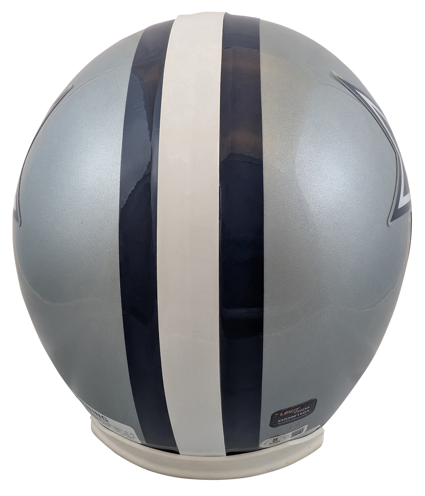 Cowboys Emmitt Smith Signed VSR4 Full Size Rep Helmet W/ Case BAS Witnessed