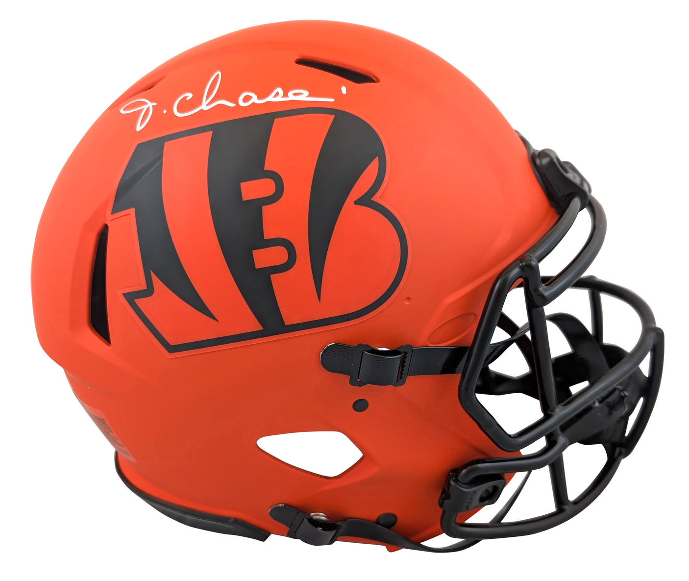 Bengals Ja'Marr Chase Signed Rave Full Size Speed Proline Helmet BAS Witnessed