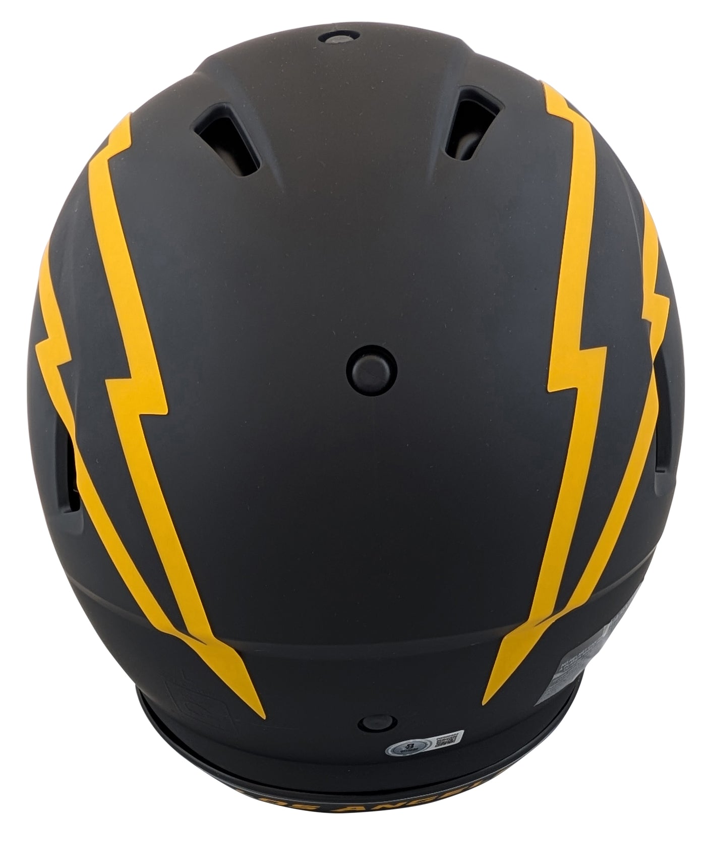 Chargers Antonio Gates "HOF" Signed Eclipse F/S Speed Proline Helmet W/ Case BAS