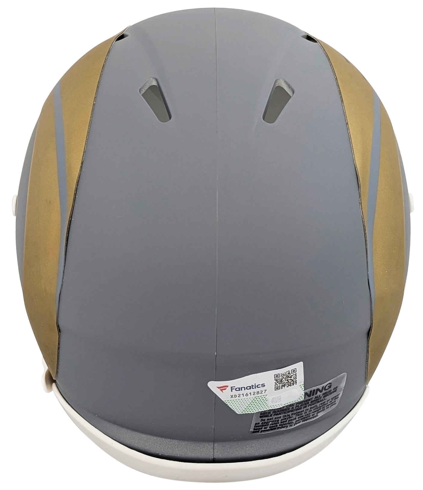 Rams Puka Nacua Authentic Signed Alternate Slate Speed Mini Helmet Fanatics