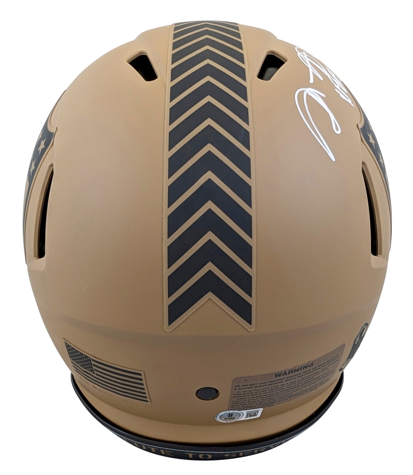 Shannon & Sterling Sharpe Signed STS II F/S Speed Proline Helmet W/ Case BAS W