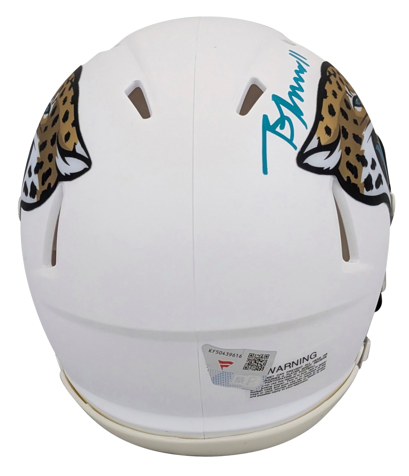 Jaguars Brian Thomas Jr. Signed On-Field Alt 2024 Speed Mini Helmet Fanatics