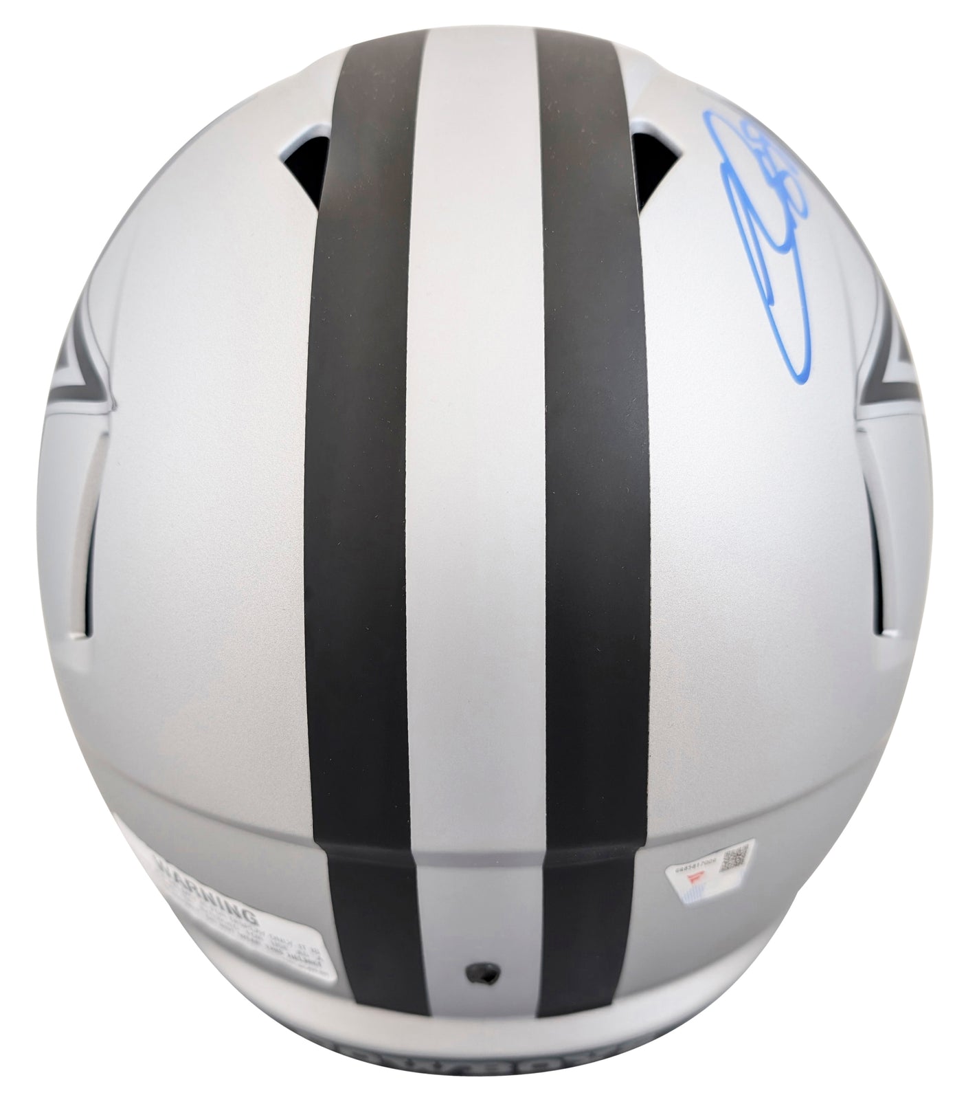 Cowboys CeeDee Lamb Authentic Signed Rave Full Size Speed Rep Helmet Fanatics