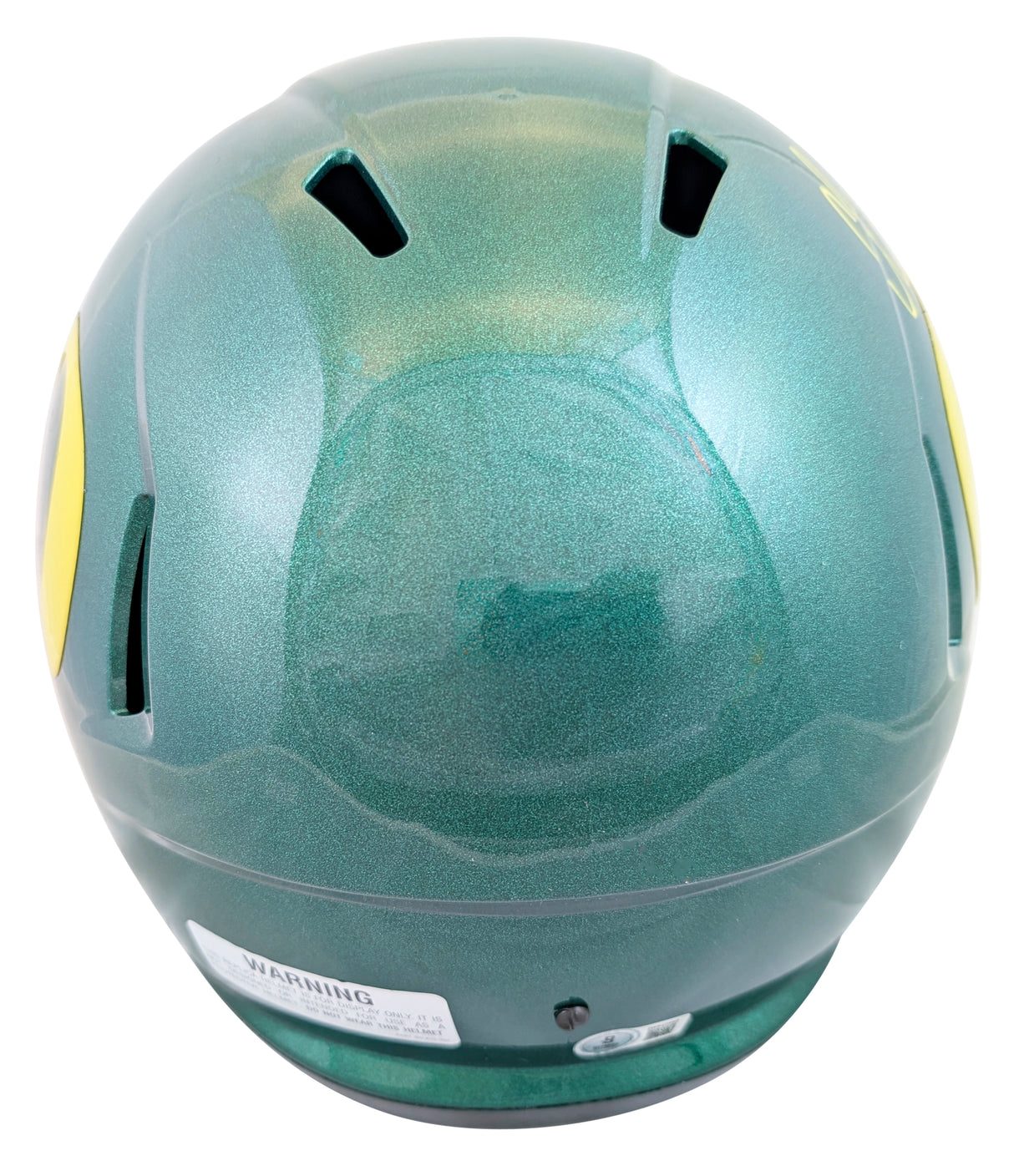 Oregon Christian Gonzalez Signed Full Size Speed Rep Helmet BAS Witnessed