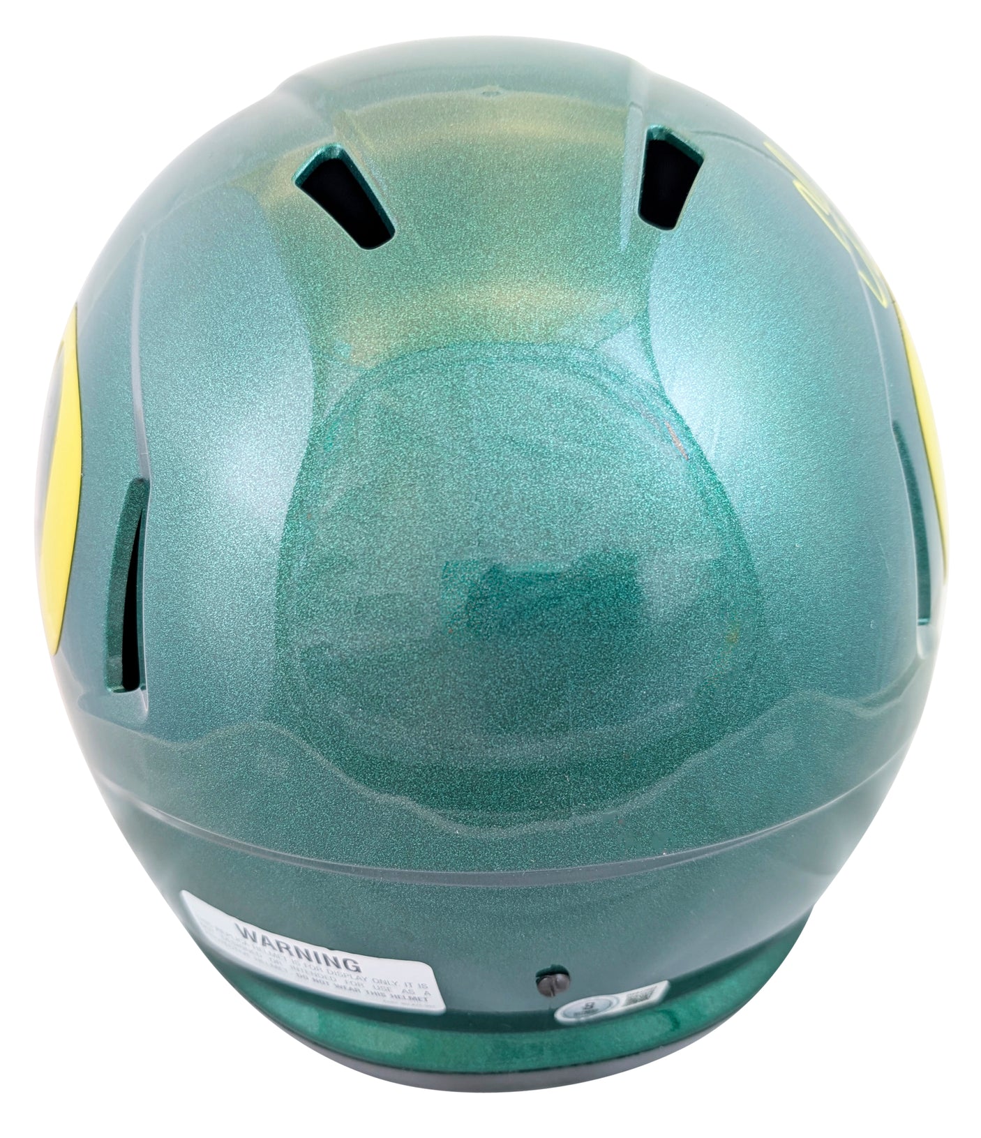 Oregon Christian Gonzalez Signed Full Size Speed Rep Helmet BAS Witnessed