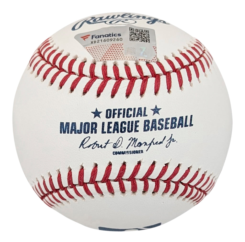 Cardinals Ozzie Smith Authentic Signed Oml Baseball Autographed w/ Case Fanatics