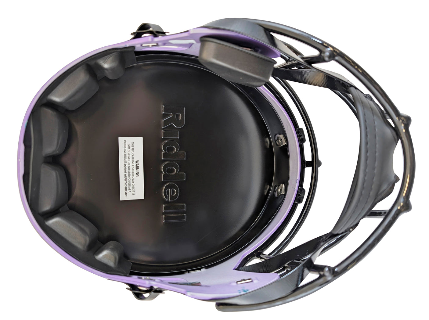 Ravens Zay Flowers Authentic Signed Rave Full Size Speed Rep Helmet BAS Witness