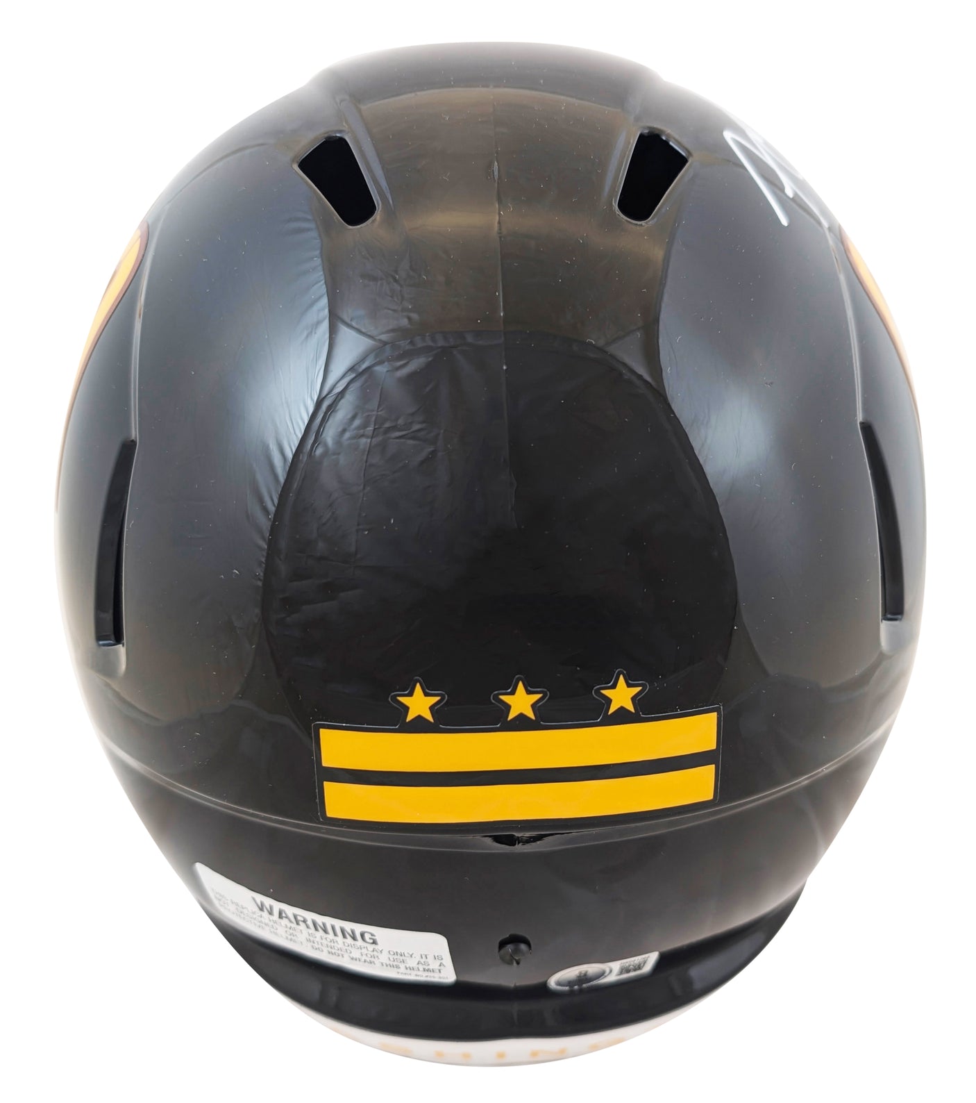 Commanders Frankie Luvu Signed 22 On-Field Alt F/S Speed Rep Helmet W/ Case BAS