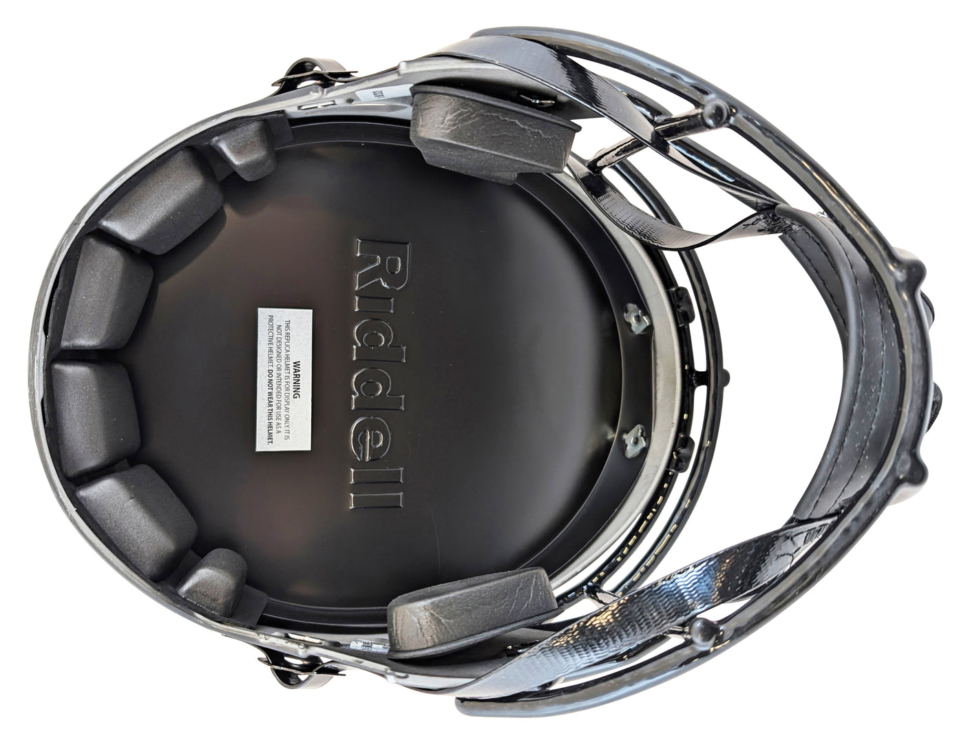 Falcons Julio Jones Signed Eclipse Full Size Speed Rep Helmet W/ Case BAS Wit