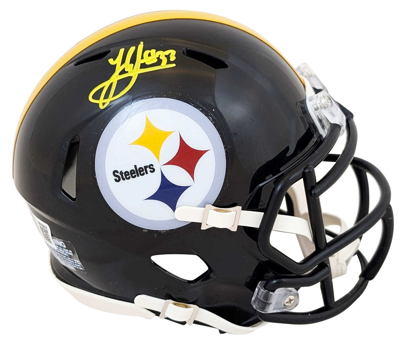 Steelers Jack Sawyer Authentic Signed Speed Mini Helmet BAS Witnessed