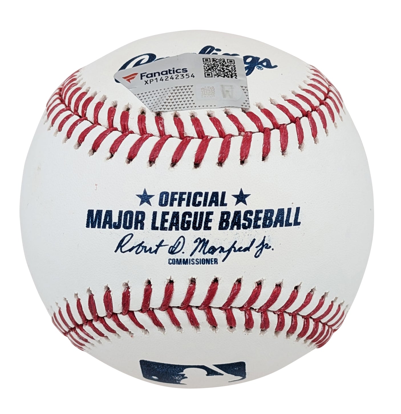 Braves Chipper Jones Authentic Signed Oml Baseball Autographed Fanatics