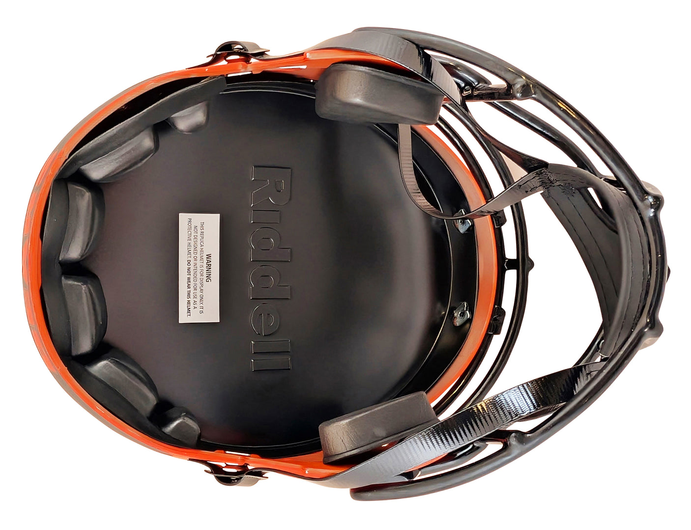 Bears Luther Burden III Signed Rave Full Size Speed Rep Helmet BAS Witnessed