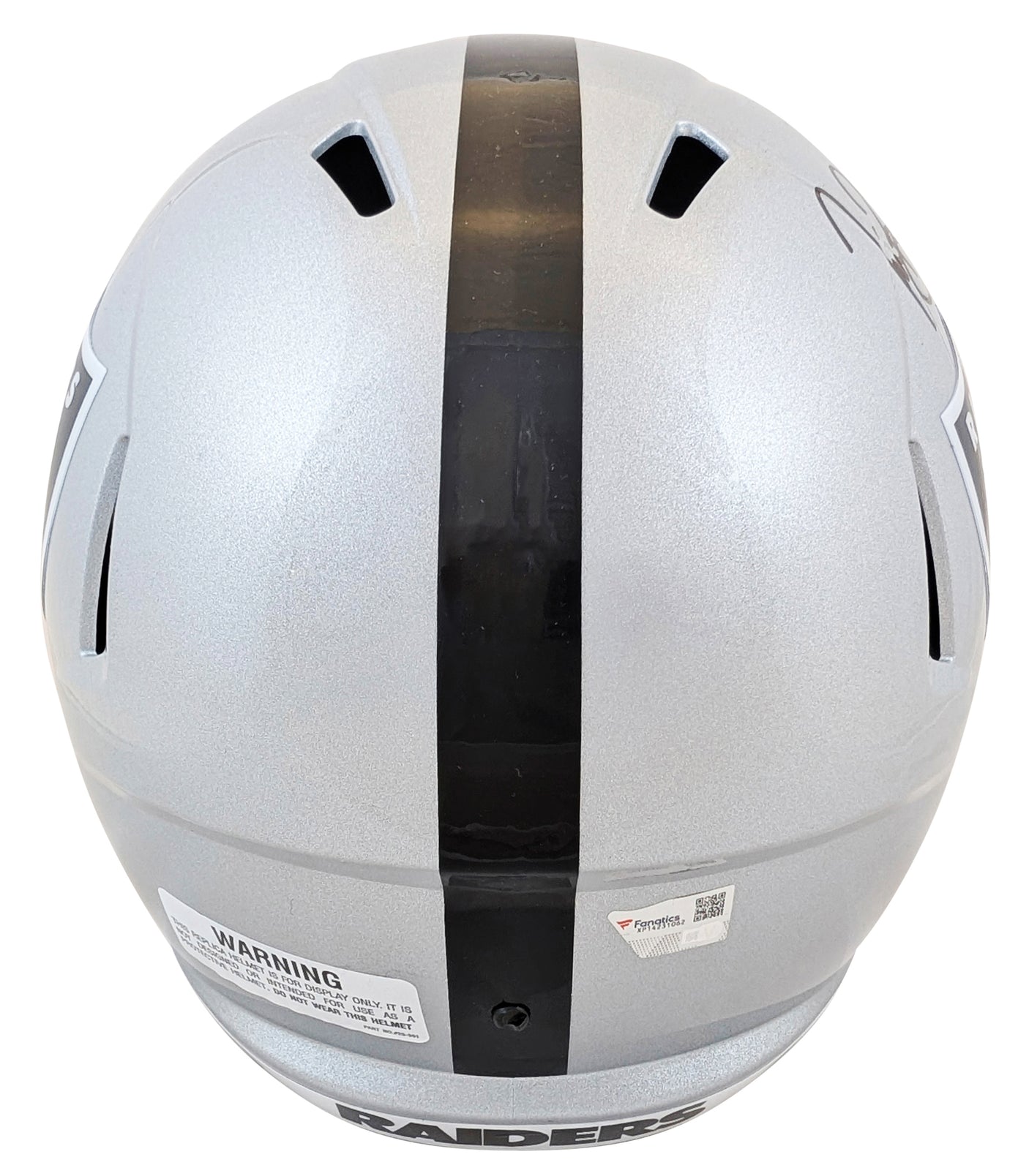 Raiders Tim Brown Authentic Signed Full Size Speed Rep Helmet W/ Case Fanatics