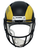 Davante Adams Autographed Black Rivalries Speed Full Size Helmet Beckett Witnessed