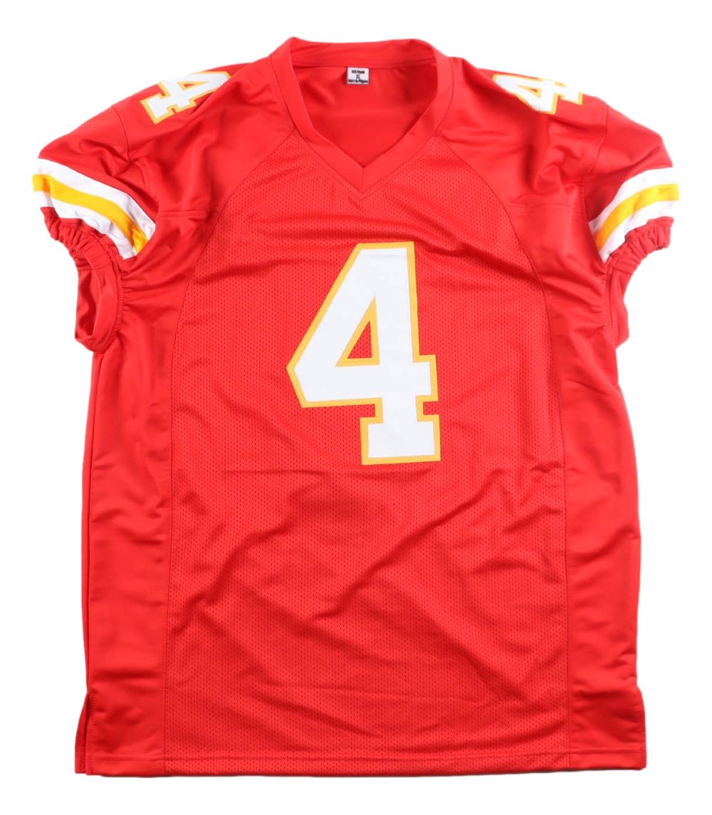 Rashee Rice Kansas City Signed Red Pro Cut Football Jersey PSA/DNA Hologram
