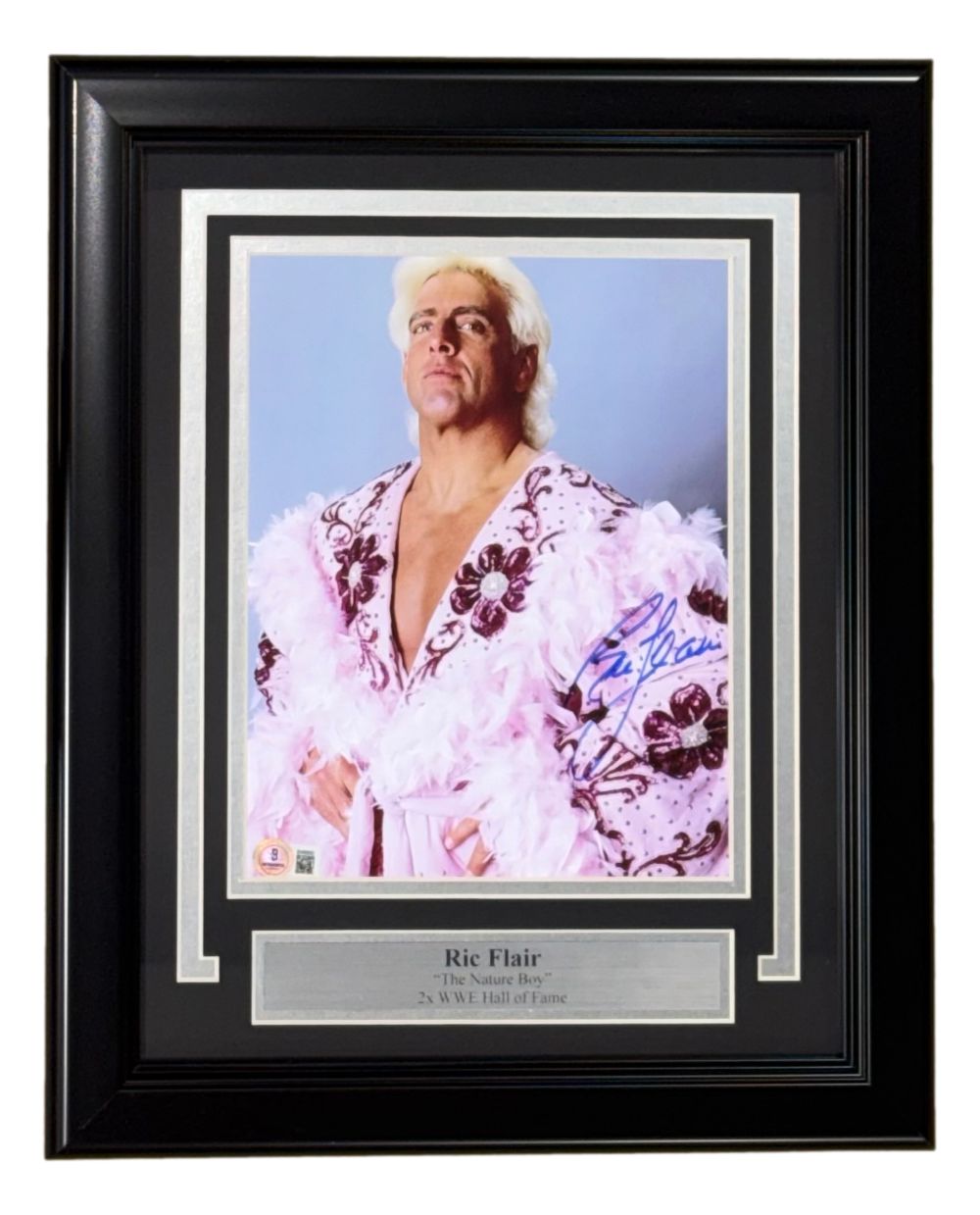 Ric Flair Signed Framed 8x10 WWE Photo BAS